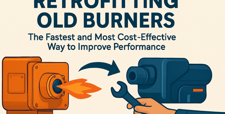 رتروفیت مشعل‌های قدیمی؛ سریع‌ترین و مقرون‌به‌صرفه‌ترین راه بهبود عملکرد