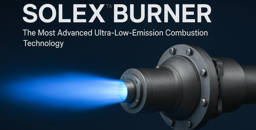مشعل SOLEX™؛ پیشرفته‌ترین فناوری احتراق فوق کم‌آلاینده