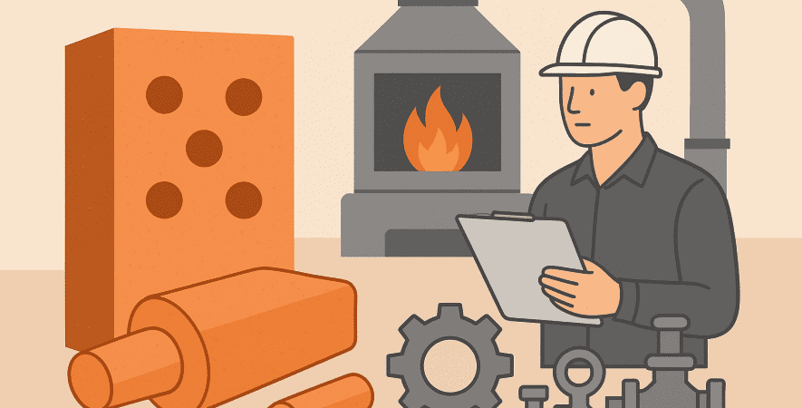 تأمین قطعات تخصصی و مواد نسوز